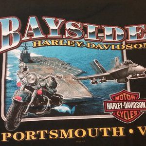 Sleeveless Harley T-shirt, size Large